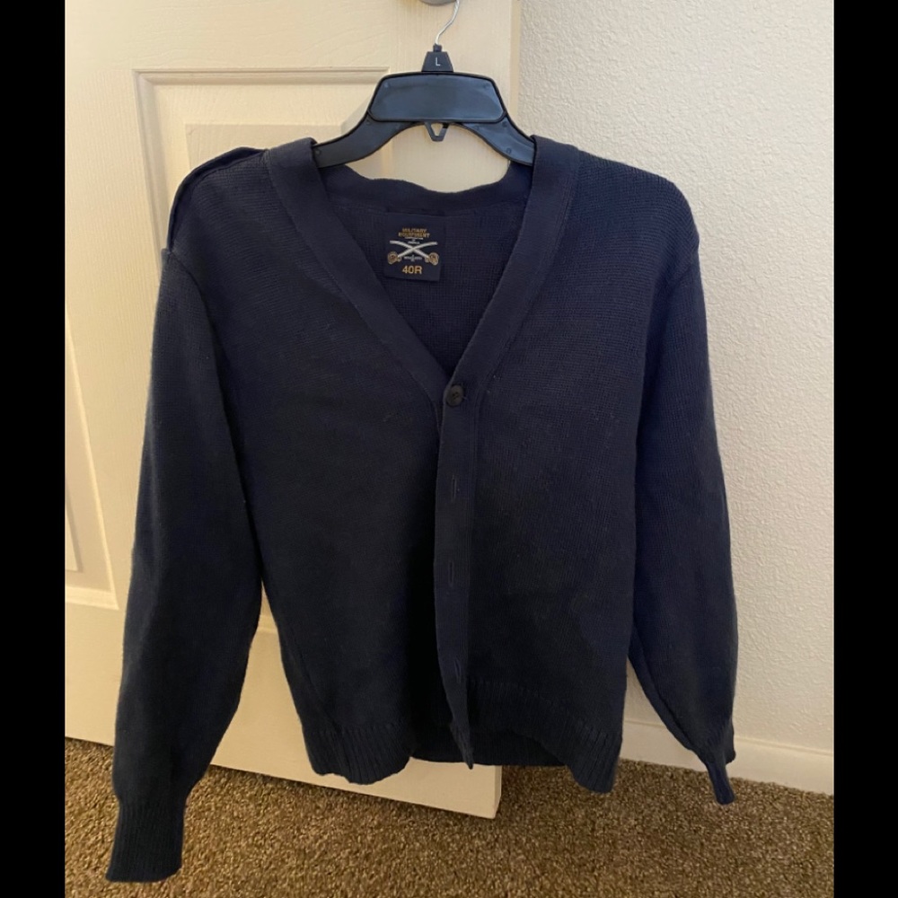 VTG Navy Cardigan